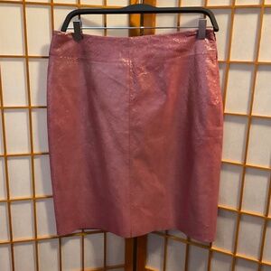 Dramatic and fantastic pink shimmer Y2K skirt